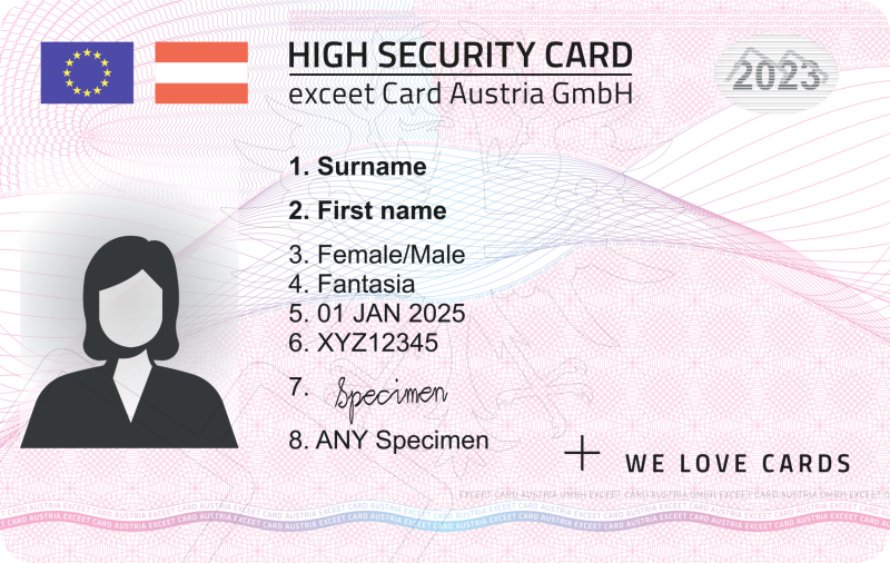 exceet High Security Card VS
