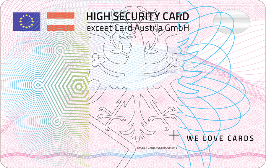 High Sec Card Features